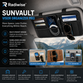 Radiwise™ SunVault Visor Organizer Pro